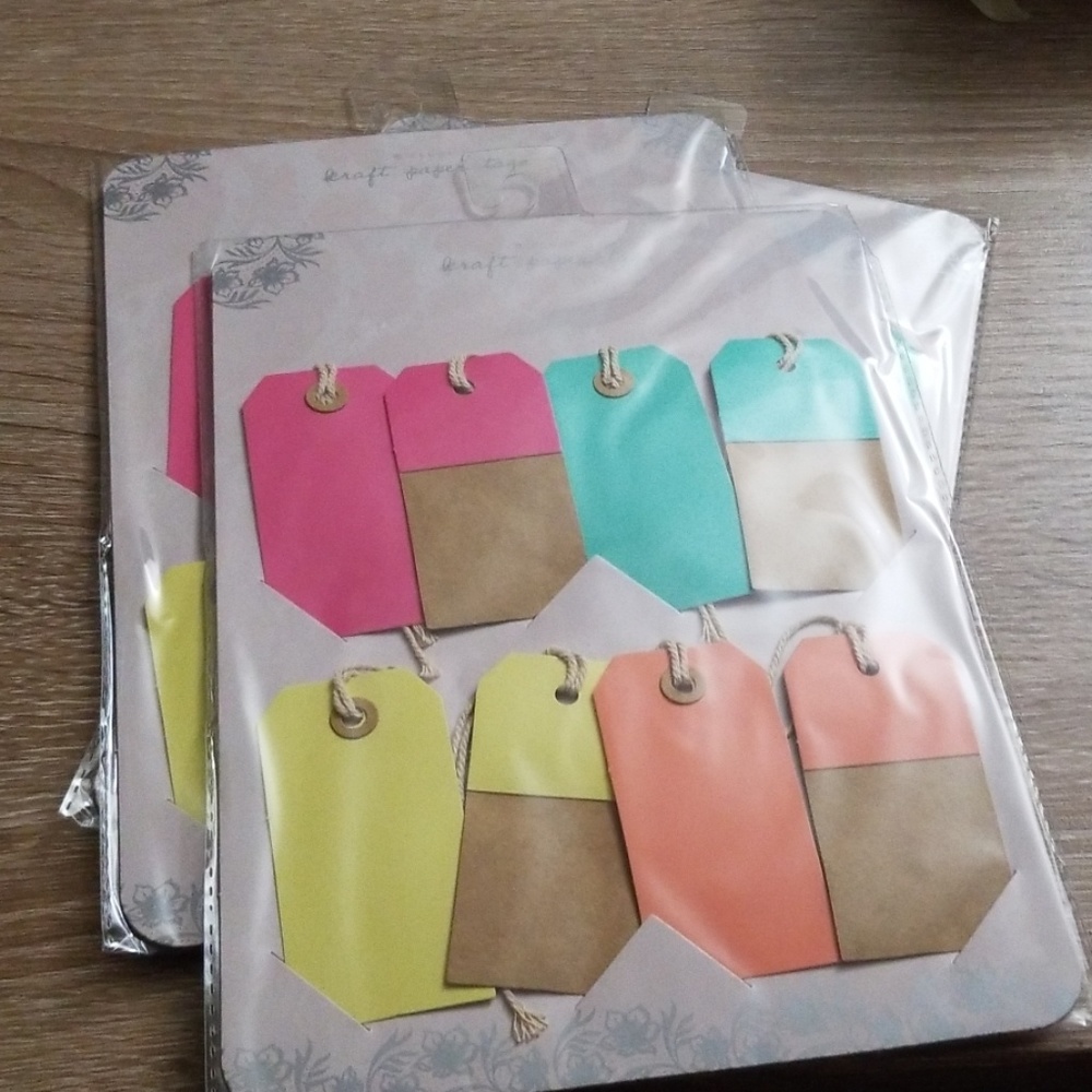 Kraft paper tags
